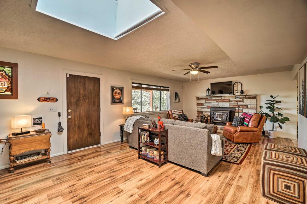 Tranquil Payson Getaway With Deck And Fire Pit! Villa Exterior photo