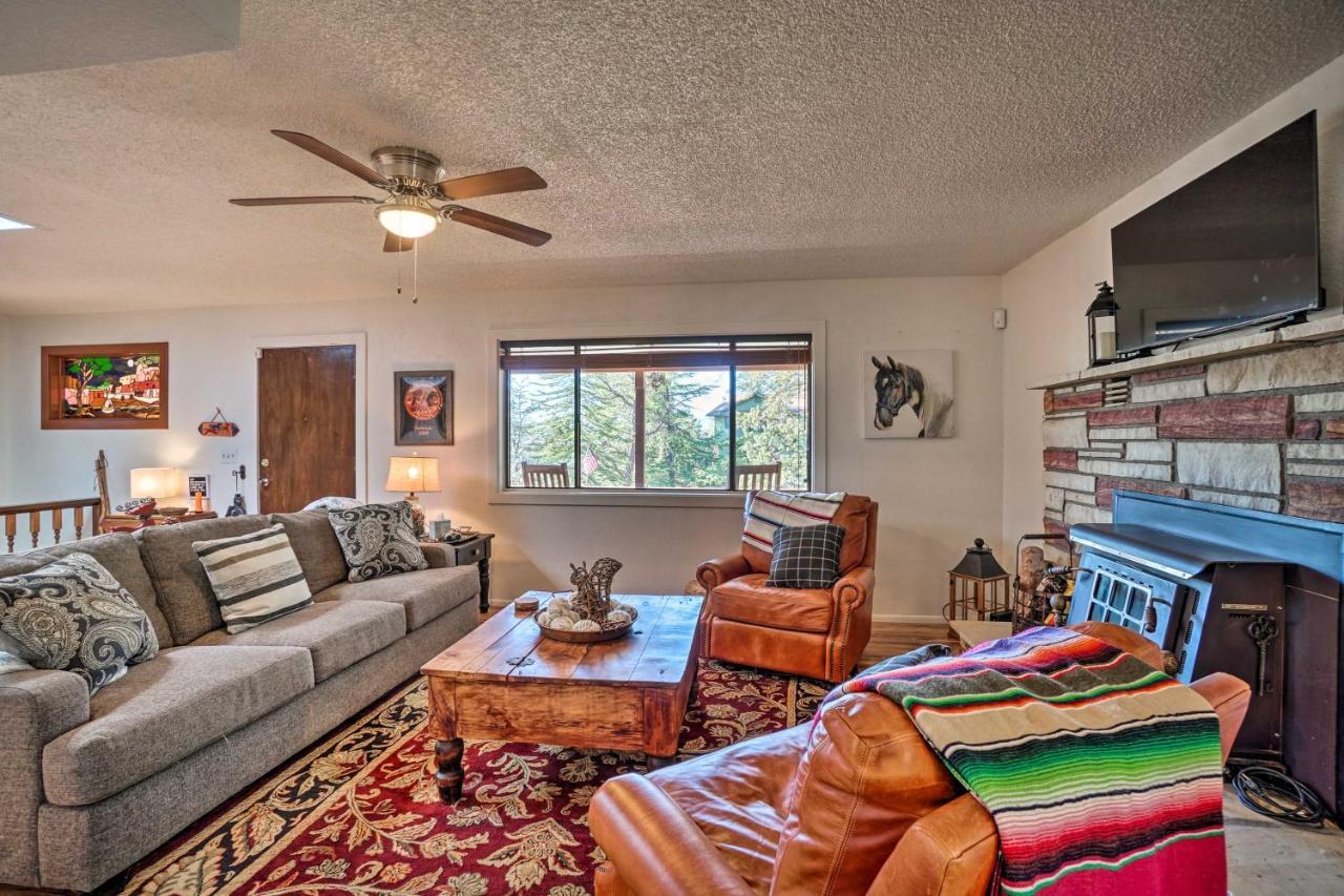 Tranquil Payson Getaway With Deck And Fire Pit! Villa Exterior photo