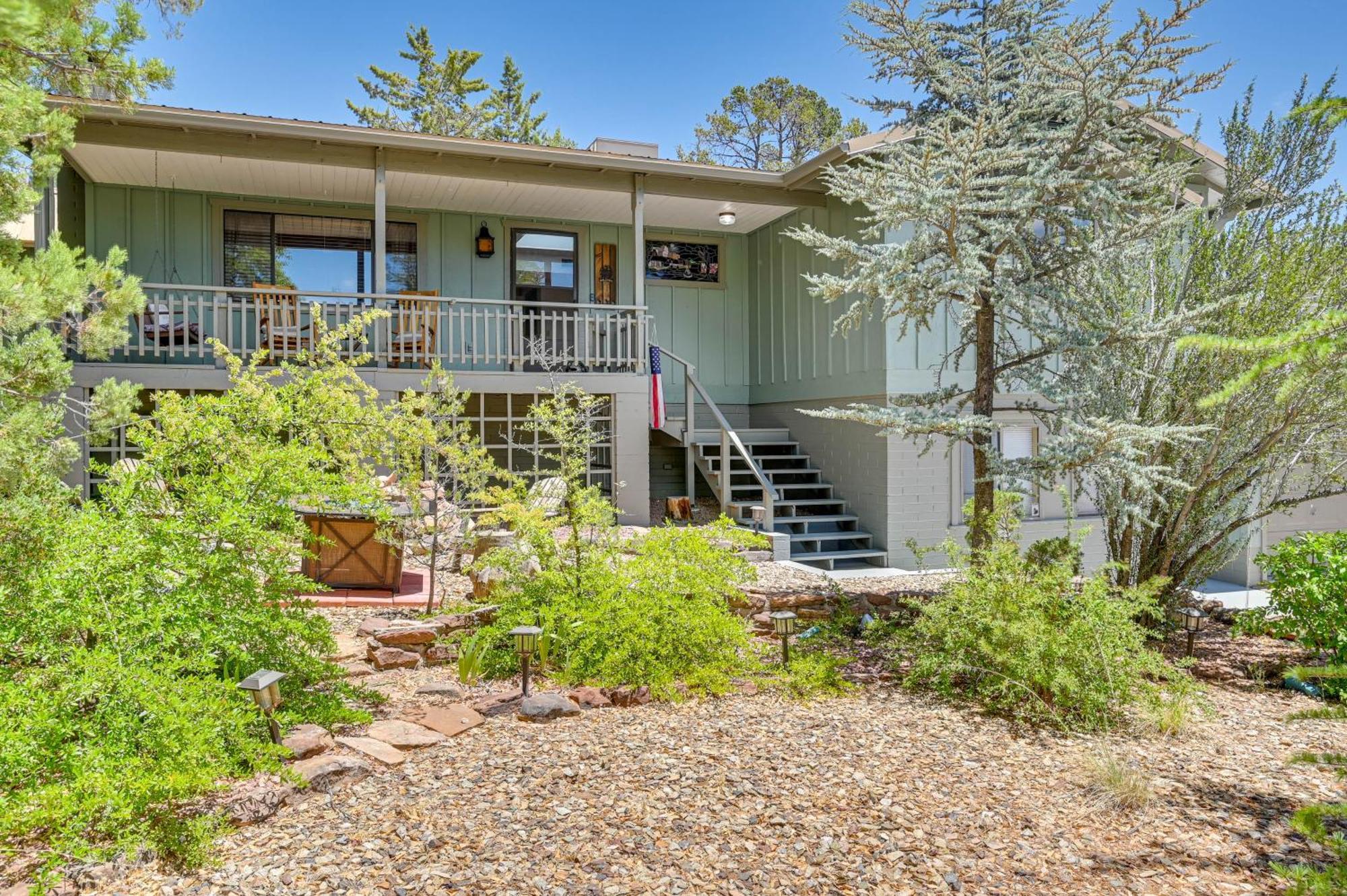 Tranquil Payson Getaway With Deck And Fire Pit! Villa Exterior photo