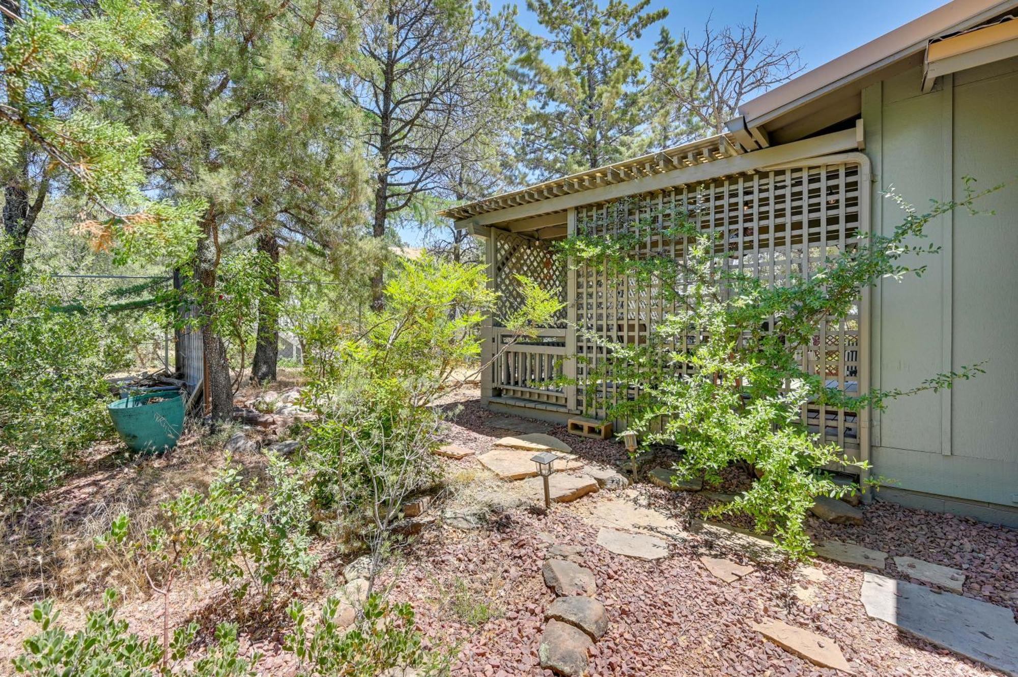 Tranquil Payson Getaway With Deck And Fire Pit! Villa Exterior photo