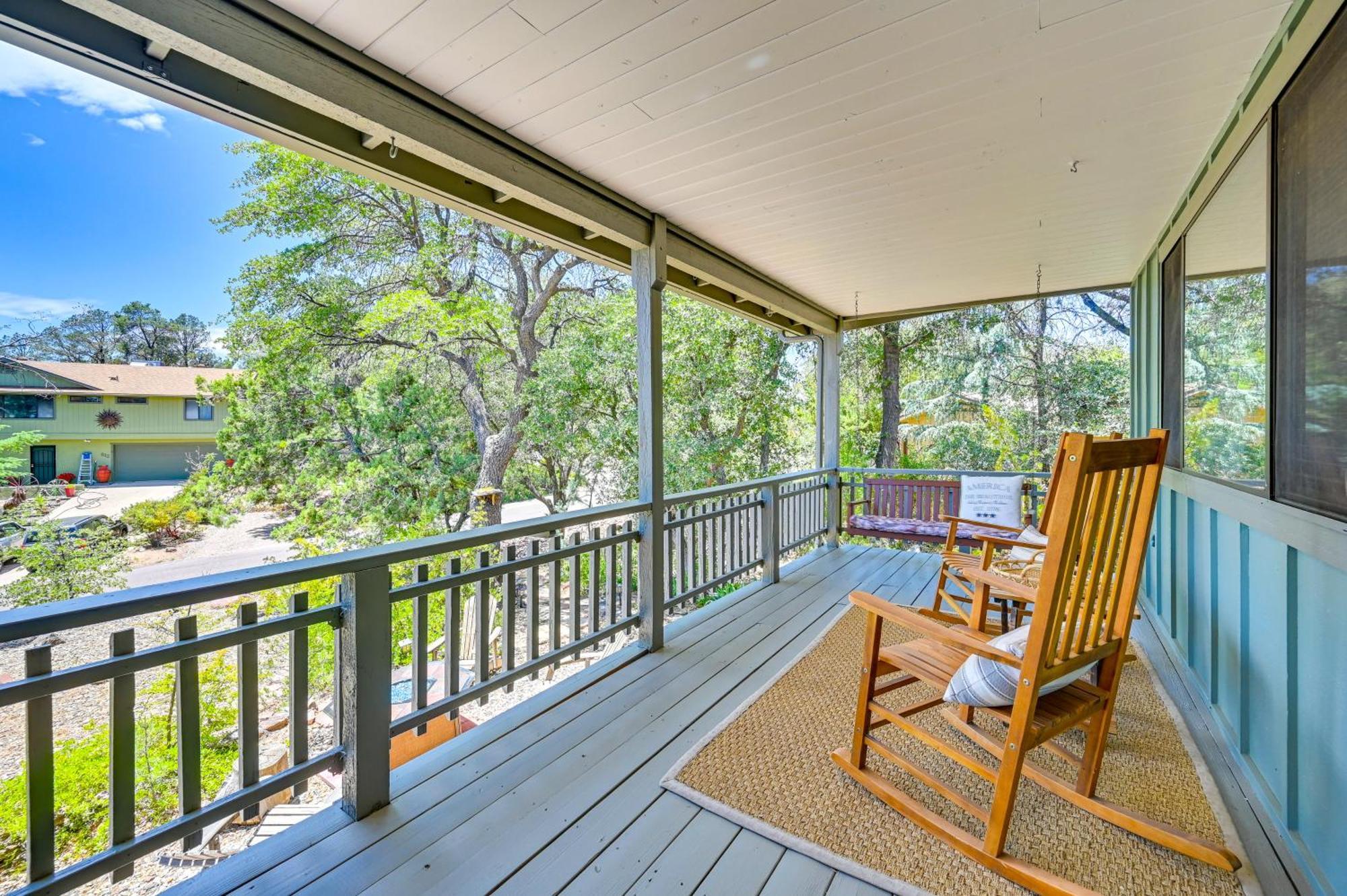 Tranquil Payson Getaway With Deck And Fire Pit! Villa Exterior photo